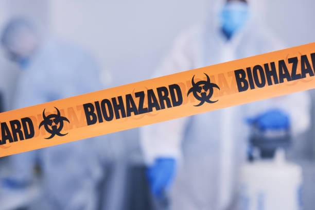 Professional Drug Lab Cleanup technician working in Cedarhurst, NY